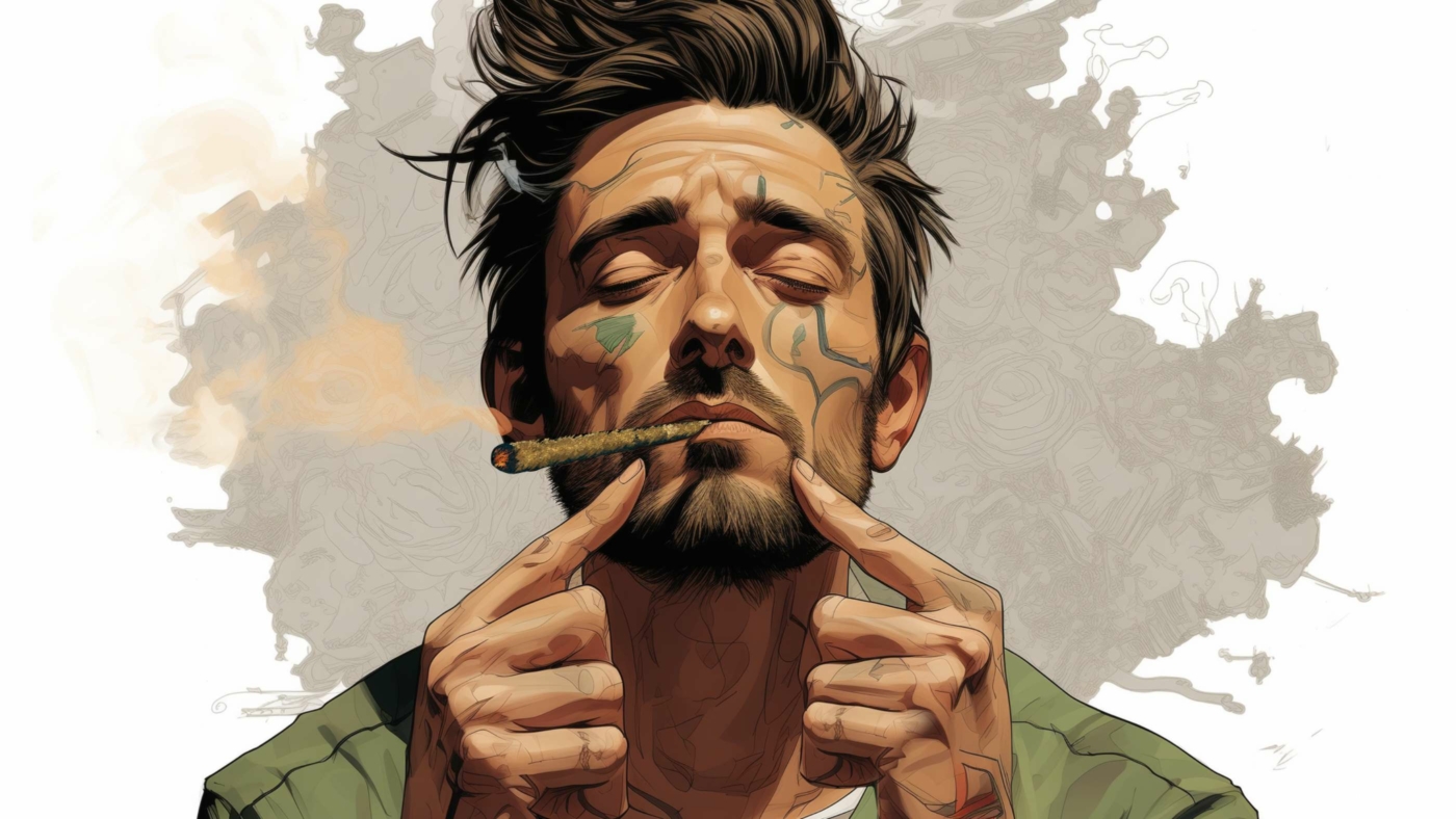 Indica Vs Sativa – What’s The Difference With Delta 8? 7 Indacloud. A Man Thinking Hard With A Bluntspliff In Each Hand Fa572A00 Ae47 48B1 9C81 1498228Be37E