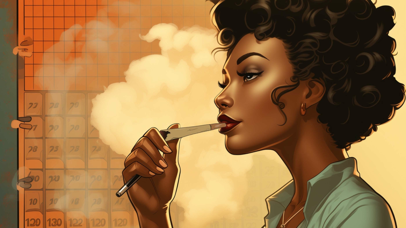 How Long Does Delta 9 Thc Stay In Your System? 7 Indacloud. A Black Woman Looking At A Calendar Ciggerettespliff 6Eeb87Fa A6B2 4E61 A5C8 30F6694912Cb