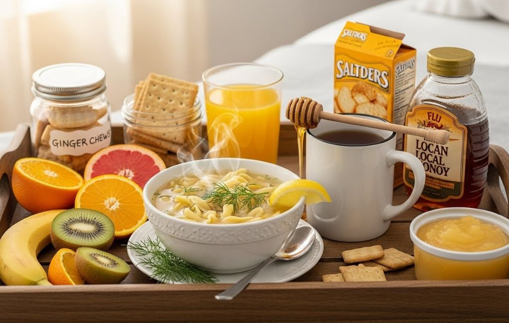 Can You Eat Edibles When Sick With Flu? Here Are 6 Safety Tips 8 Edibles When Sick With Flu Featured Image