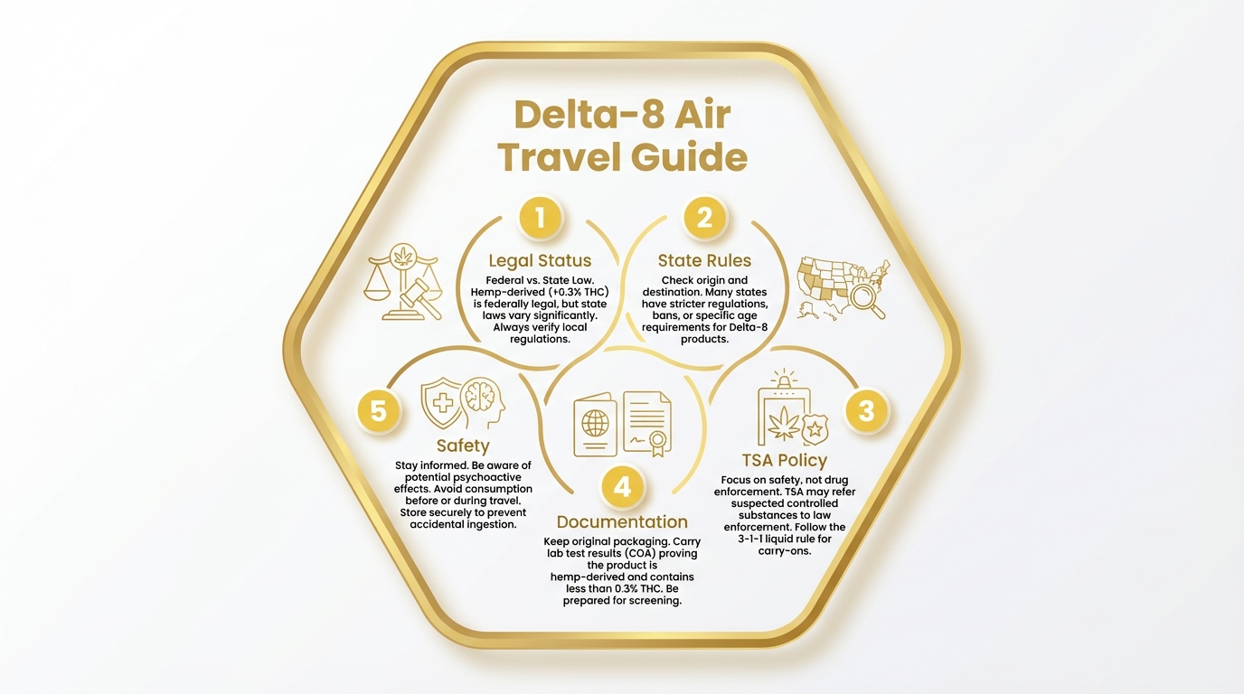 Flying With Delta-8 In 2026: Legality, Guidelines, And Tips For Travel 15 Delta-8 Air-Travel-Guide