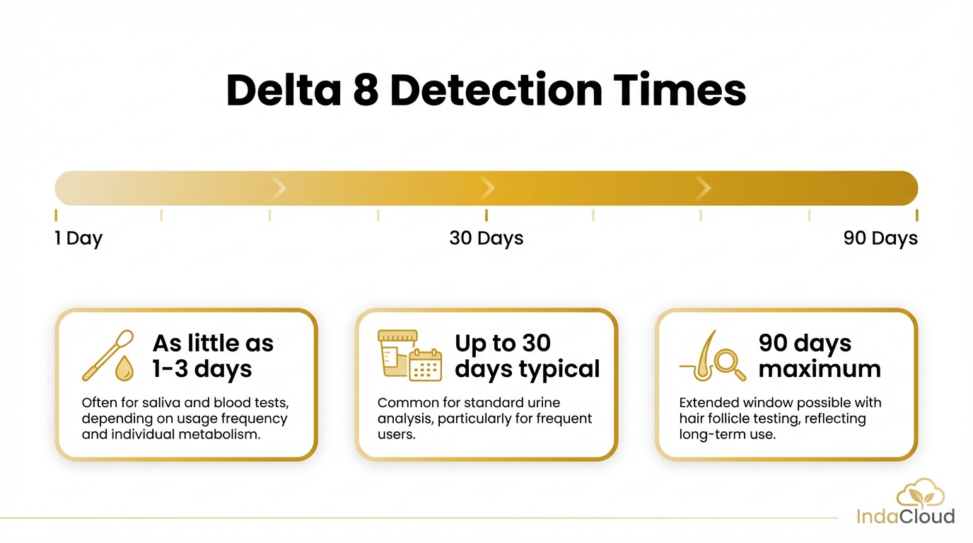 How Long Does Delta-8 Stay In Your System? Detection Times &Amp; Detox Tips 10 Delta-8 Detection Timeline Hero