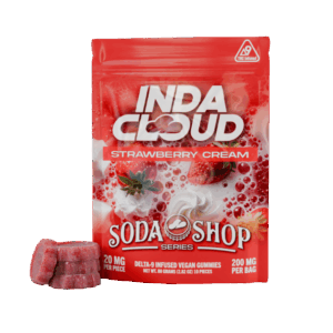 Strawberry Cream Soda Shop Thc Gummies 10 Count